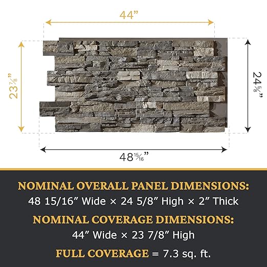 AZ Faux High-Density Polyurethane Faux Stone Wall Covering Panels - Image 4