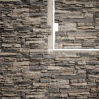 EverStone Canyon Ridge Faux Stone Panel, 45 3/4"W x 24 1/2"H x 1 1/4"D - Image 9