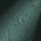 Erfoni 118"x17.7" Dark Green Wallpaper Thicken Floral Embossed Contact Paper by Erfoni