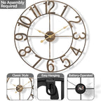 Sorbus Large Wall Clock for Living Room Decor - Image 4