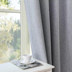 IGEMAEVE 100% Blackout Curtains 108 Inches Long - Image 6
