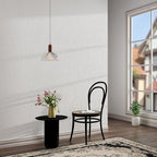 Grasscloth White Peel and Stick Wallpaper 20.8"x394" Thick Slight Embossed - Image 4
