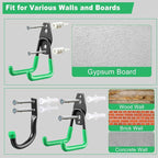 Garage Hooks, Heavy Wall Mount Duty Hooks - Image 5
