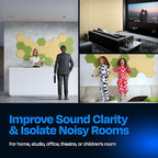 Acoustic Panels 12-Pack Soundproof Wall Panels 14"X12.1"X0.4" Sound Panels High - Image 4