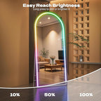 Hasipu Arch Full Length Mirror 79 x 36 in - Image 5