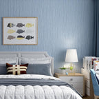 Haimin Grasscloth Wallpaper Textured 24in X 393in Fabric Contact Paper Grey - Image 5