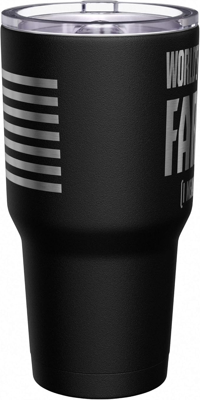 We The People Holsters - World's Greatest Farter - Coffee Tumbler - American Flag Coffee Travel Mug - Engraved Tumbler - Double Insulated Tumbler - 30 oz