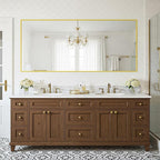 FICTOR Bathroom Vanity Mirror-Gold, 60x36 Inch, Shatterproof & Anti-Rust - Image 7