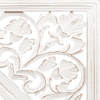 Handmade Carved Wooden Wall Hanging Plaques Set of 3 - Image 6