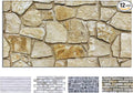 COMSTICKC 3D Faux Stone Wall Panels Peel and Stick, DIY UrltraLight PVC Fake by COMSTICKCDECOR