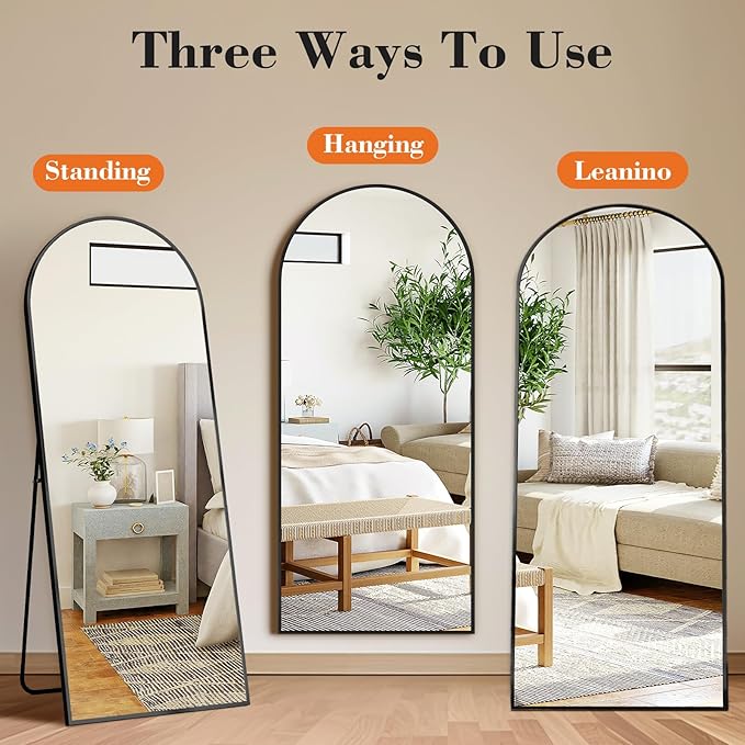 DUMOS Arched Full Length Mirror - Image 3