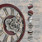 HOIBAI Large Wall Clock, Wall Clocks - Image 3