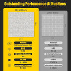 6-Pack Acoustic Panels, 6-Piece 24" X 24" High Density Sound Absorbing Panels - Image 5