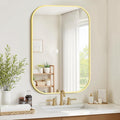 Bathroom Mirror for Wall, HD Reflection Shatterproof Mirror for Living Room by Unknown