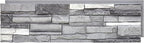 Faux Stone Wall Panels 1-Pack PU Stone Veneer Siding, Mortarless Faux Rock - Image 3