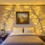 Enchanted Willow Vine Lights for Wall: 7.5FT led Twinkling Tree Branch Light by SolarOutdoorLights