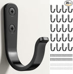 20Pcs Wall Hooks for Bathroom, and Garage by jockcaras