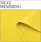 NICETOWN Bright Yellow Room Darkening Curtains - Image 7