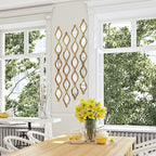 Yulejo 6 Pcs Acrylic Teardrop Mirror Decor - Image 4