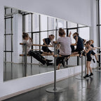Ruomeng Home Gym Mirror, Large Frameless Body Mirror Tempered Glass - Image 8