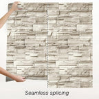 Jeweluck Stone Wallpaper Peel and Stick Brick Wallpaper 17.7”×196.8” Brick - Image 5