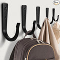 5Pcs Large Size Heavy Duty Wall Hooks, Coat Hooks, Wall Hooks by WODEGIFT