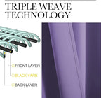 NICETOWN Lilac Purple Blackout Curtains - Image 4