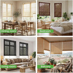 Bamboo Blinds Easy to Install Bamboo Shades - Image 6