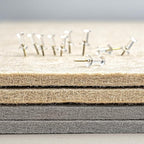 Lightomorrow Bulletin Board, 36 x 24 inches Felt Board - Image 4