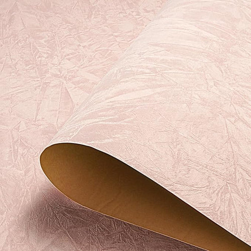 17.7x317 Pink Wallpaper Peel and Stick Felt Fabric Wallpaper Textured Velvet by HelloWall