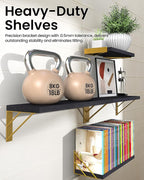 BAYKA Floating Shelves for Bedroom Decor, Wall Shelves for Storage, Wall - Image 4