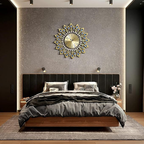 24.0 Inch Gold Large Wall Clocks - Image 2