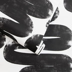 Tempaper x Bobby Berk White & Black Wiggle Room Removable Peel and Stick - Image 6