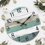 CHYLIN Wall Clock, 10 Inch Silent Non Ticking Wall Clocks Battery Operated - Image 6