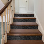 CRE8TIVE Black Glitter Wallpaper Border Peel and Stick Wall Border Sparkle - Image 2
