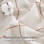 Lajode Linen Blackout Curtains for Bedroom - Image 5
