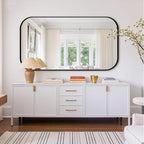 Bathroom Mirror for Wall, Large Bathroom Vanity Mirror for Over Sink 30 x 55 - Image 7