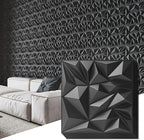 Art3d 33-Pack 3D Wall Panels for Interior Wall Decor, Modern Diamond Textured by Art3d