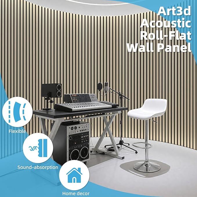 Art3d 1-Pack Acoustic Wood Slat Wall Panel - Image 5