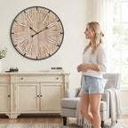 EMAX HOME 30 Inch Extra Large Wall Clock - Image 4