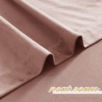 NICETOWN Dusty Pink Velvet Curtains and Drapes - Image 6
