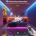 Leeleberd 130 ft Led Lights for Bedroom - Image 3
