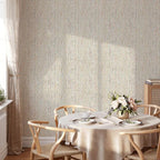 JiffDiff Woven Wallpaper Peel and Stick 17.3" x 1200" Colorful Paint Grasscloth - Image 2