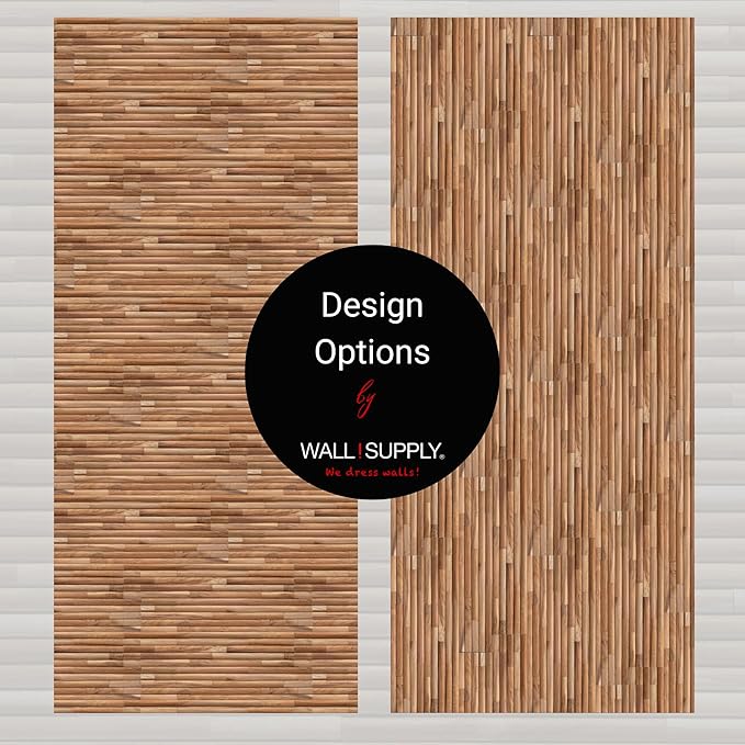 Wall!Supply 3D Wall Panels – Reclaimed Rounded Asian Teak Wood – Home Decor - Image 7