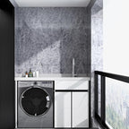 Haimin Wall Panels Peel and Stick 20 Pieces 23.6x11.8in Backsplash Marble Look - Image 2