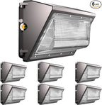 Lightdot 6Pack 250W LED Wall Pack Lights, 100-277v Dusk to Dawn by LightdotLighting