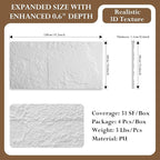 3D Faux Stone Wall Panels, Waterproof Stone Texture Panels - Image 3