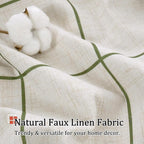 Lajode Plaid Curtains Pattern Printed 90 Inches Long - Image 5