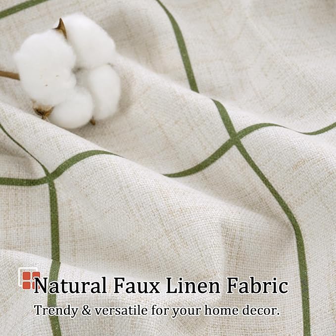 Lajode Linen Blackout Curtains for Bedroom - Image 5