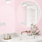 Pink Peel and Stick Wallpaper Textured Contact Paper Removable Wall Paper - Image 5